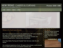 Tablet Screenshot of newtrendproducts.com.au
